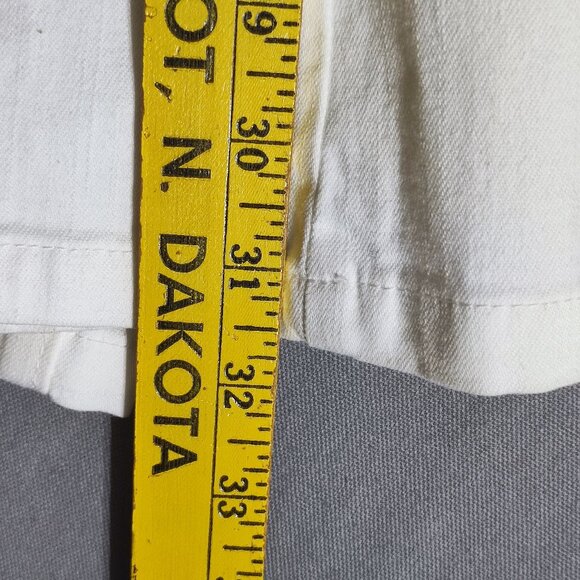 Lee jeans women's junior size 11X32 white colour flare western cowgirl - Picture 11 of 13